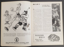 Load image into Gallery viewer, 1964 Boston Garden NBA Program Los Angeles Lakers vs Celtics Russell Havlicek
