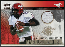Load image into Gallery viewer, 2003-2004 CFL Canadian Football Pacific Jersey Cards Khari Jones Marcus Crandel
