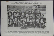 Load image into Gallery viewer, 1971 North Bay Minor League Hockey Third Annual Atom Tournament Program WFMHA
