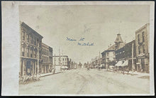 Load image into Gallery viewer, c1900 Postcard Mitchell Ontario Main St Howie Morenz Birthplace Vintage Hockey
