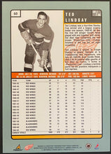 Load image into Gallery viewer, 1998 Signed NHL Detroit Red Wings Ted Lindsay Autographed Pinnacle Hockey Card
