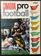 1962 Canadian Pro Football Yearbook Guide CFL Alouettes Rough Riders Argos ++