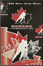 Load image into Gallery viewer, 1996 Canada vs The World Hockey Media Guide
