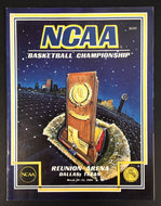 1986 NCAA Program Basketball Championship Final Four Duke Kansas LSU Louisville