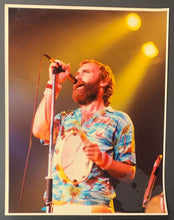 Load image into Gallery viewer, 1980&#39;s Original Type 1 Phil Collins Genesis Concert Photo Oversized 11x14
