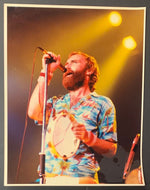 1980's Original Type 1 Phil Collins Genesis Concert Photo Oversized 11x14
