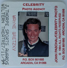 Load image into Gallery viewer, 1994 Wayne Gretzky 35mm Slide John Pascal Celebrity Photo Hockey Vintage NHL
