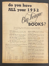 Load image into Gallery viewer, 1952 Vintage MLB Philadelphia Athletics Baseball Yearbook
