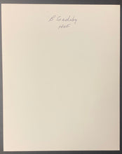 Load image into Gallery viewer, Bill Gadsby Autographed New York Rangers NHL Hockey Photo Signed
