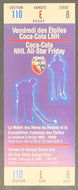 1993 NHL All Star Skills/Heroes of Hockey Game Ticket Last @ Montreal Forum VTG