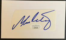 Load image into Gallery viewer, George Armstrong Authentic Signed Autographed Index Card JSA NHL Maple Leafs VTG
