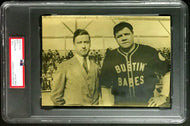 Babe Ruth PSA Type 1 Original Photo Rare Bustin Babes Barnstorming Tour Baseball