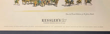 Load image into Gallery viewer, 1950&#39;s Baseball Game 1878 Vintage Print Promo Blank Back Kessler&#39;s Whiskey
