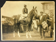 1924 Alexandra Studios Toronto Photo HOFER Jockey Frank Mann Empire Purse Horse