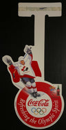 1998 Winter Olympics Wayne Gretzky Coca Cola Promotional wall Hanging Nagano