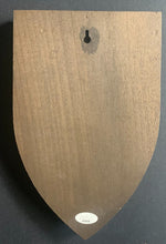 Load image into Gallery viewer, Toronto Maple Leafs Wooden Plaque Autographed Signed Frank Mahovlich NHL JSA VTG
