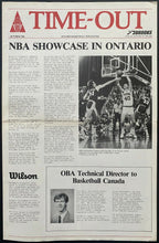Load image into Gallery viewer, 1986 NBA Basketball Program Detroit Pistons New York Knicks Copps Coliseum

