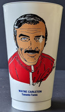 Load image into Gallery viewer, 1974-75 Toronto Toros Wayne Carleton 7-Eleven Plastic Cup WHA Hockey Vintage
