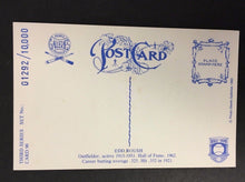 Load image into Gallery viewer, 1980 Perez Steele Hall of Fame Baseball Postcard Edd Roush Autographed
