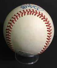 Load image into Gallery viewer, Jim Kelly Autographed Baseball American League Rawlings Football Bills JSA
