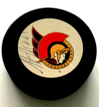 Load image into Gallery viewer, Sylvain Turgeon Signed Ottawa Senators Hockey Puck Autographed NHL Promo
