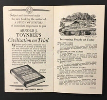Load image into Gallery viewer, 1948 The Babe Ruth Story Book Catalog A Calendar Of Books Pomeroy&#39;s Inc Baseball
