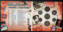 Load image into Gallery viewer, 2005-06 Montreal Canadiens 7 Coin Gift Set NHL Hockey Royal Canadian Mint VTG
