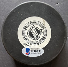 Load image into Gallery viewer, Maurice Richard Autographed Montreal Canadiens NHL Hockey Puck Signed Beckett
