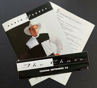 1992 Garth Brooks The Chase Album Item Lot Brochure Press Release Bumper Sticker