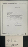 1961 International League Baseball Booster Club Card Toronto Maple Leafs Stadium