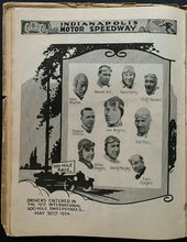 Load image into Gallery viewer, 1924 Indianapolis Motor Speedway Racing Program 12th Annual Indy 500
