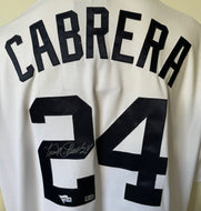 Miguel Cabrera Autographed Signed Detroit Tigers Majestic Jersey Fanatics + MLB