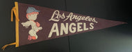 Early 1960s Los Angeles Angels Full Sized Felt Pennant MLB Baseball Vintage