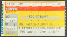 Load image into Gallery viewer, 2001 Rod Stewart The Palace Auburn Hills Concert Ticket Vintage
