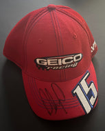2010 Paul Tracy Signed Geico Indy Car Series Racing Baseball Cap Hat Autographed