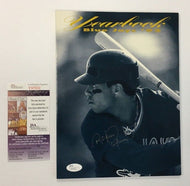 1992 Toronto Blue Jays Baseball Yearbook Autographed Cover Roberto Alomar JSA