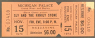 Sly + The Family Stone With Tower Of Power Original Vintage 1974 Concert Ticket