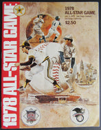 1978 San Diego Stadium MLB Official All Star Game Program Baseball Vintage