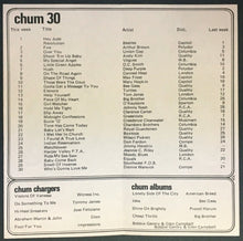 Load image into Gallery viewer, 1968 CHUM Radio Survey Music Chart Toronto Top 300 Hits Beatles Arthur Brown
