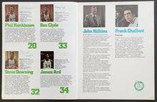 Load image into Gallery viewer, 1975 NBA Boston Celtics Official Yearbook Basketball John Havlicek VTG
