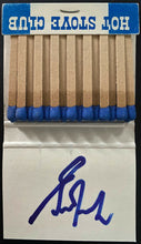 Load image into Gallery viewer, Maple Leaf Gardens Hot Stove Club Matches Autographed By Grant Fuhr HOFer
