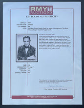 Load image into Gallery viewer, 1956 Type 1 Photo Rock N&#39; Roll Pioneer Alan Freed Famous Image 1957 Topps Card
