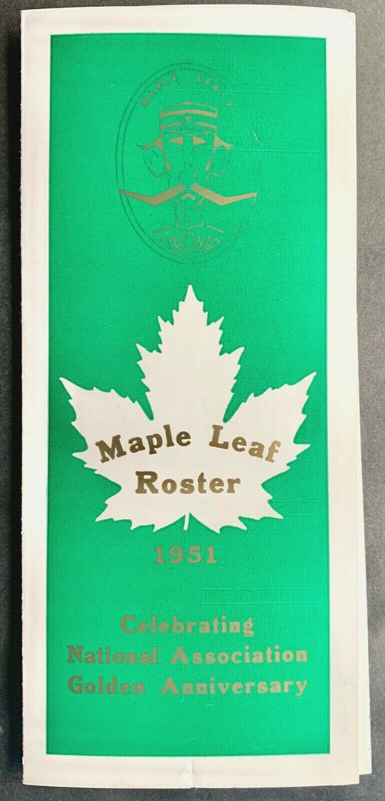 1951 Toronto Maple Leaf International League Baseball Spring Training Guide