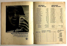 Load image into Gallery viewer, 1966 Detroit Olympia Hockey Program Game 6 Stanley Cup Hull Autographed Cover
