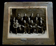 1901-02 Stanley Cup Champions Montreal Hockey Club M.A.A.A. Team Cabinet Photo