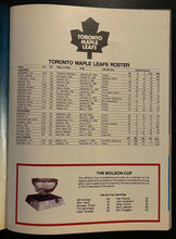 Load image into Gallery viewer, 1985 NHL Hockey Maple Leaf Gardens Program Toronto Leafs Bruins + Ticket Stub
