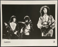 Vintage Capitol Records Queen Publicity Photo Freddy Mercury Roger Taylor
