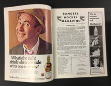 Load image into Gallery viewer, 1968 Boston Bruins vs New York Rangers Hockey Program Madison Square Garden NHL
