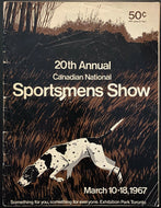 1967 Canadian National Sportsmen Show Program Toronto Exhibition Park Vintage