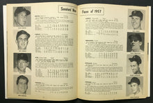 Load image into Gallery viewer, 1957 Washington Senators Yearbook Griffith Stadium National League Baseball Vtg
